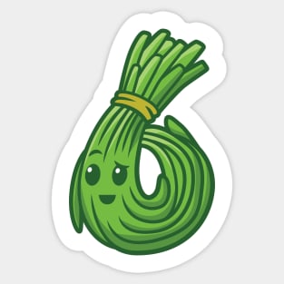 Loop of a String Beans Sticker